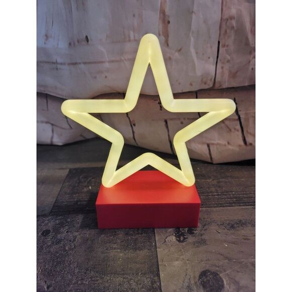 Light up star USA American flag decor - Picture 2 of 4